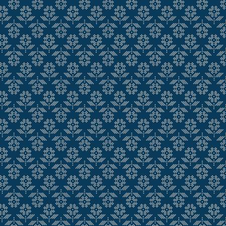 Denim & Daisy C18131-OXFORDBLUE Flowers Oxford Blue