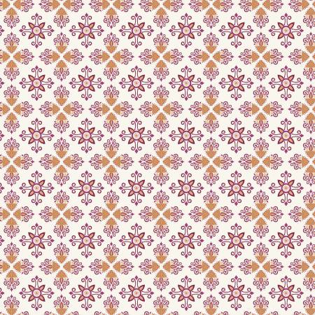 Where the Wild Flowers Are C18252R-CREAM Damask Cream