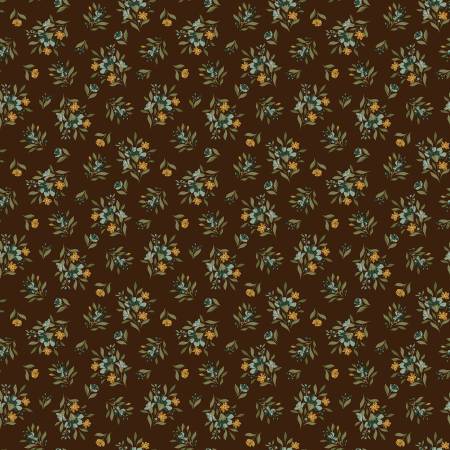 Worth Repeating C18261-COFFEE Floral Coffee