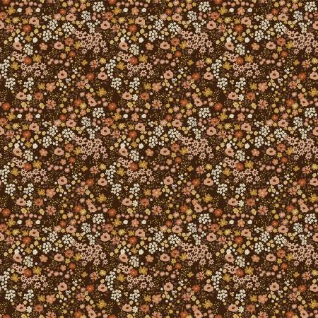 Worth Repeating C18262-COFFEE Flower Garden Coffee