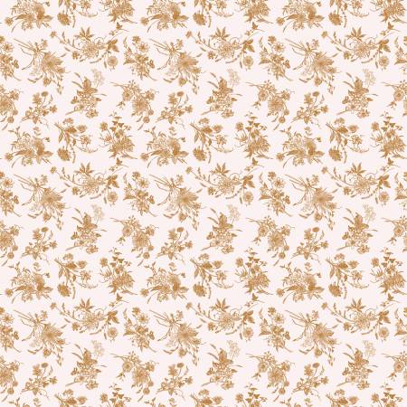 Harvest on the Prairie C18285-BROWN Wildflowers Brown