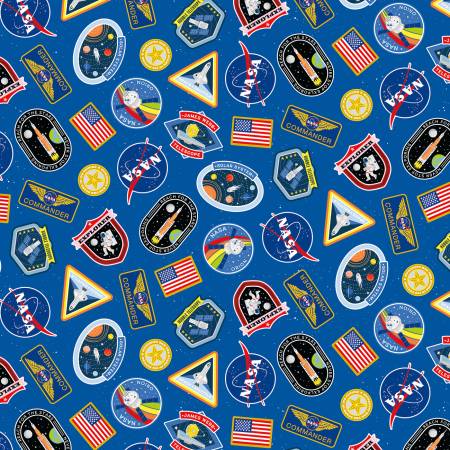 NASA C18331R-SAPPHIRE Patches Sapphire