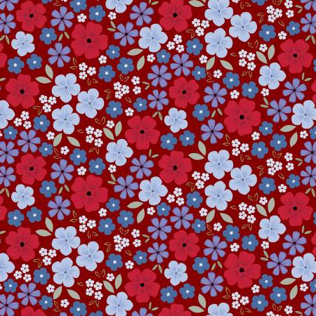 Forever Blooms Floral Palette Claret CC62-3