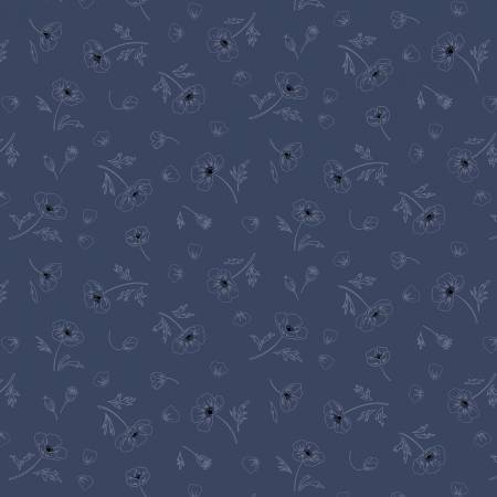 Forever Blooms Ephemeral Beauty Prussian Blue CC63-3