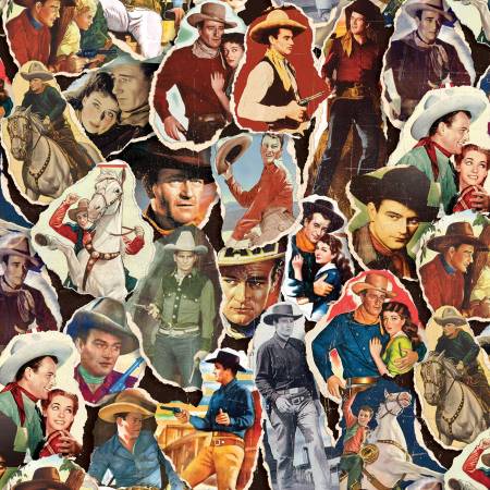 John Wayne American West  Poster Print Multi CD16627R-MULTI