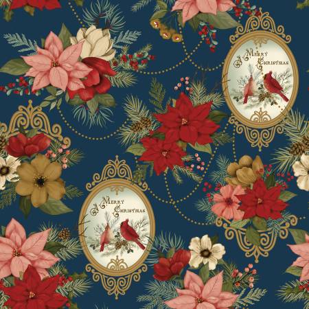 Christmas Greetings CD17660-NAVY Christmas Main Navy