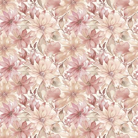 Daybreak on the Prairie CD17681-CREAM Floral Cream