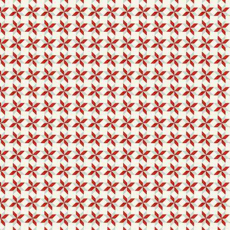 Cream Star Quilt Patterns CD3554-Cream