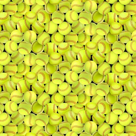 Yellow Packed Softball CD3632-YELLOW