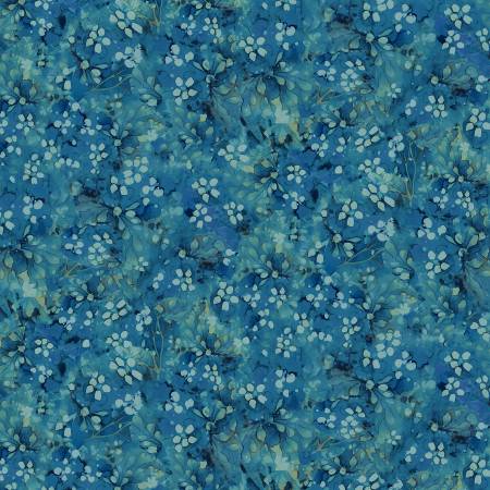 Whisper Cobalt Tonal Floral CD3687-COBALT