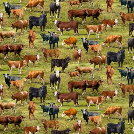 Green Cattle Farm CD3866-GREEN