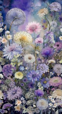 Mystic Meadow CD4210-Multi Mystic Meadow Floral Panel 24in