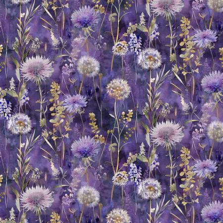 Mystic Meadow CD4215-Iris Night Floral Field