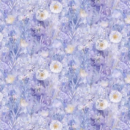 Mystic Meadow CD4216-Lilac Mystic Dandelions Floral