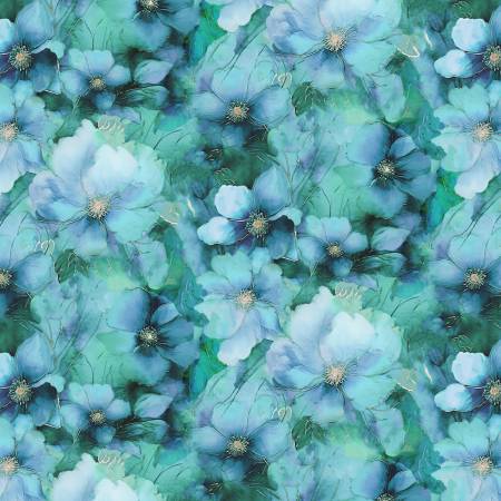 Gossamer CD4478-JADE Jade Tonal Floral