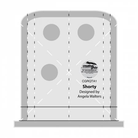 Shorty Quilting Ruler High Shank