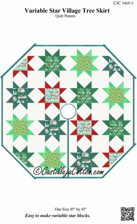 Variable Star Village Tree Skirt