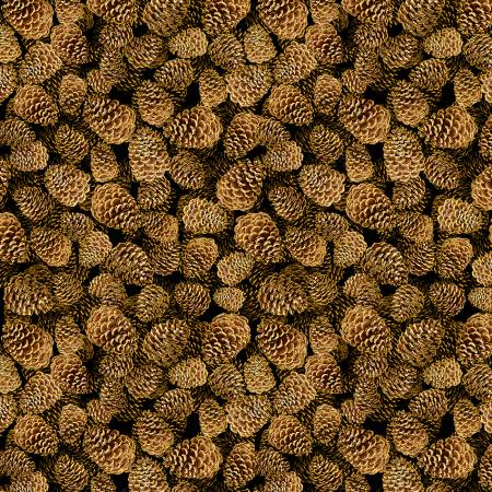 Brown Packed Pinecones CM1282-BROWN