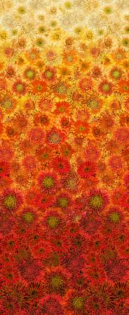 Autumn Ombre Metallic Mums w/Metallic Harvest CM2102-AUTUMN