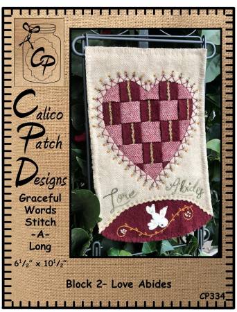 Graceful Words 2: Love Abides Wool Pattern