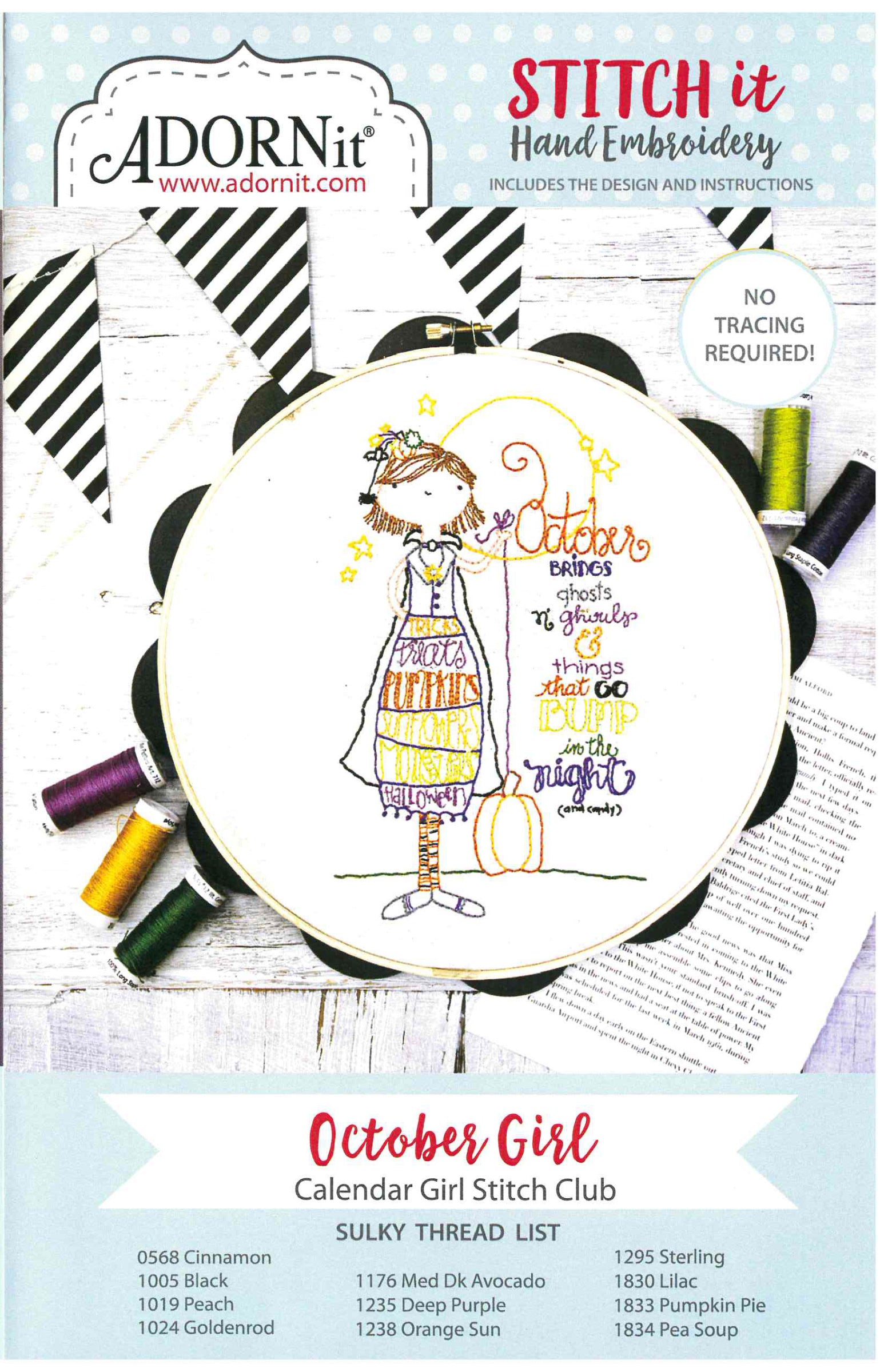 Calendar Girls October