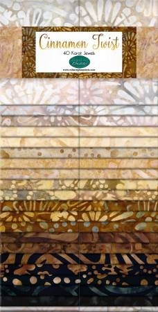 Cinnamon Twist Batik Jelly Roll
