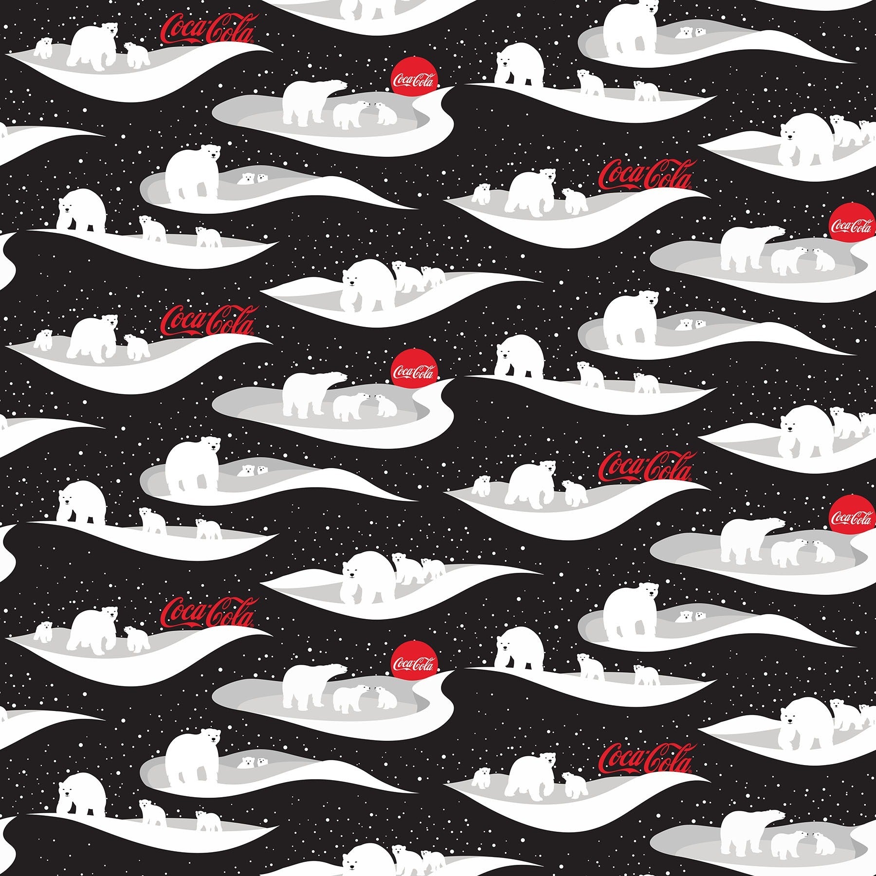 Coca-Cola Polar North CC1030-99 Black Scenes