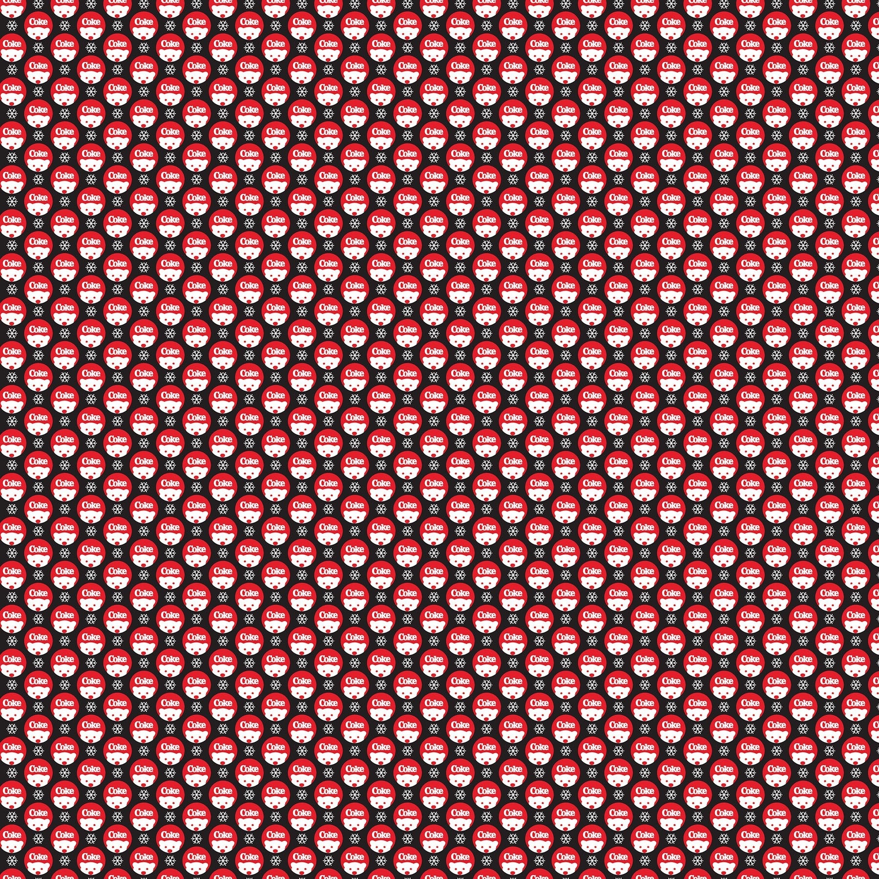 Coca-Cola Polar North CC1035-99 Black Coke Dot