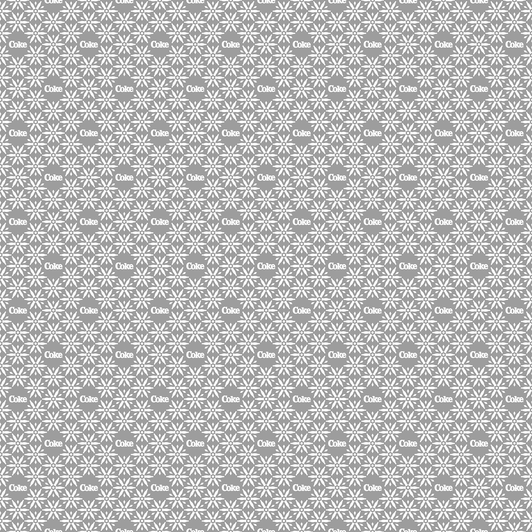 Coca-Cola Polar North CC1037-92 Gray Snowflake
