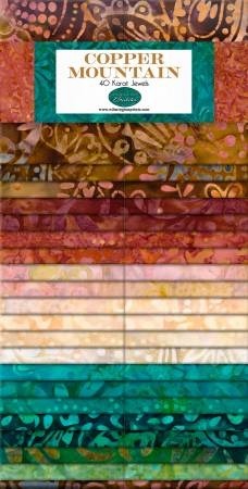 Copper Mountain Batik Jelly Roll