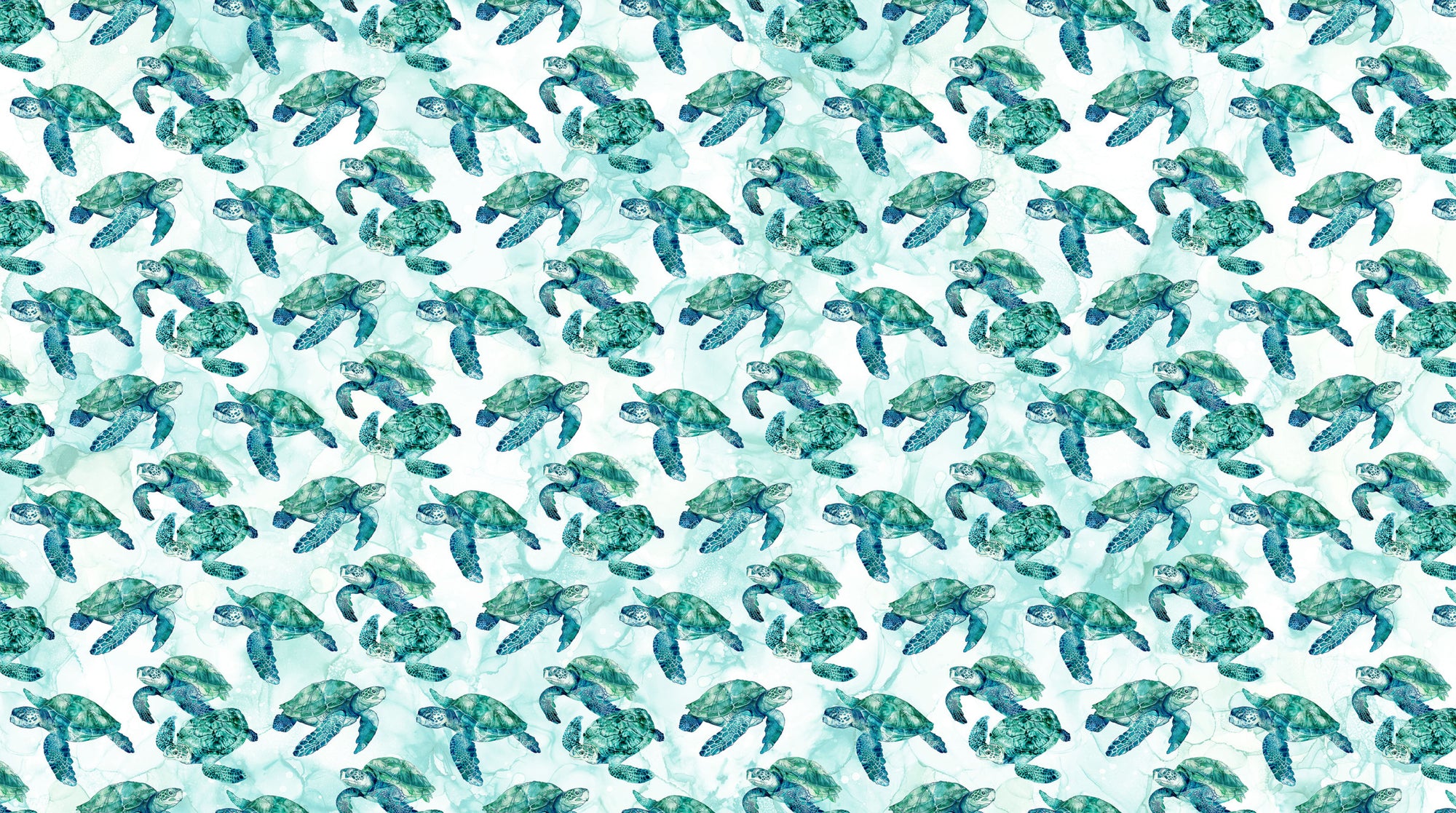 Coral Reef DP28878-10 Turtles