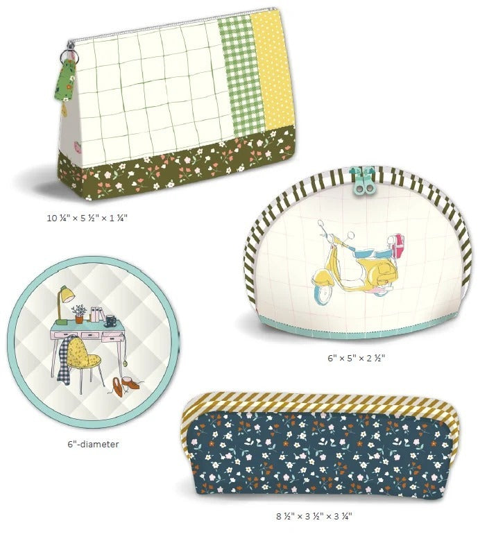 Cottage Pouch Panels 35 1/2in x 43 1/2in Cottage Pouch Panel