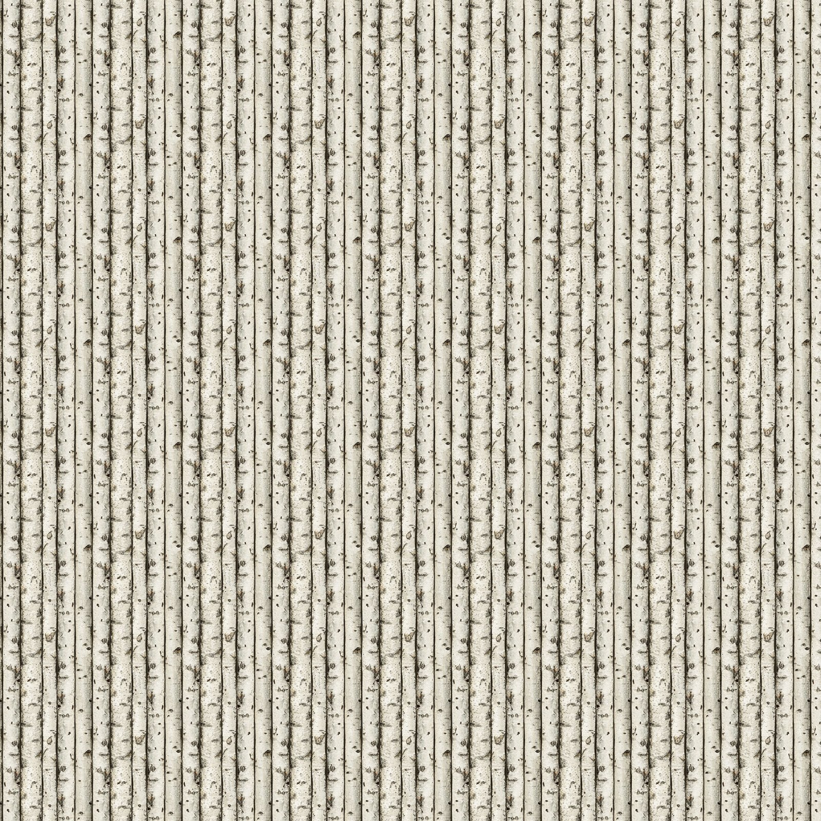 Naturescapes Wilderness DP27792-12 Beige Multi Birch Logs