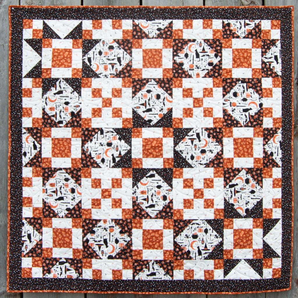 Halloween Seeing Double Size: 57" x 57"