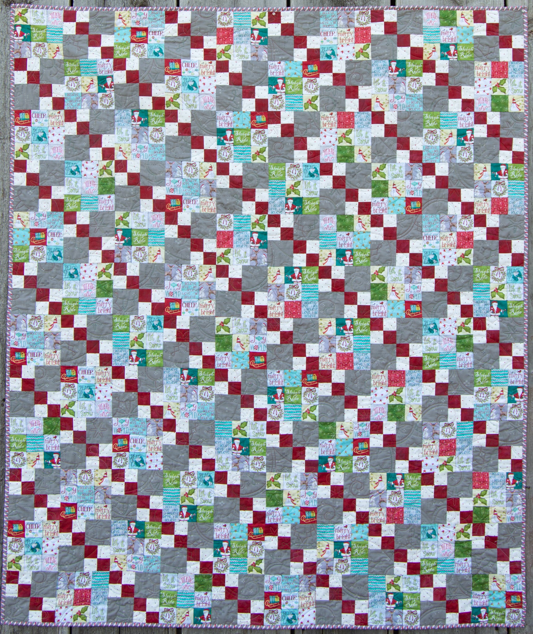 Double Dutch Kit Finished Size: 60" x 72"