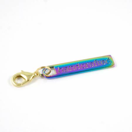 Hand Crafted Zipper Pull Rainbow