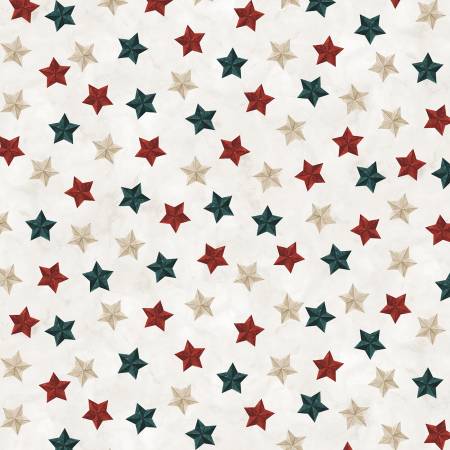 Farmhouse Americana Tossed Farmhouse Stars Patriotic FAME05761-E