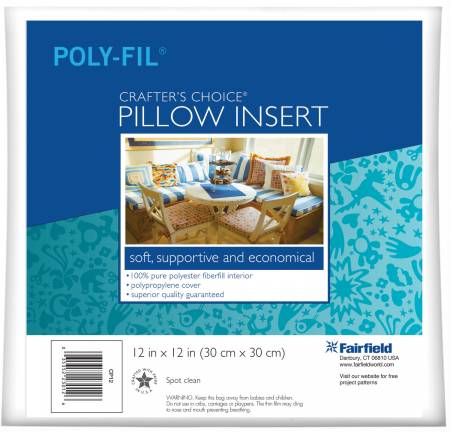 12" x 12" Pillow Form