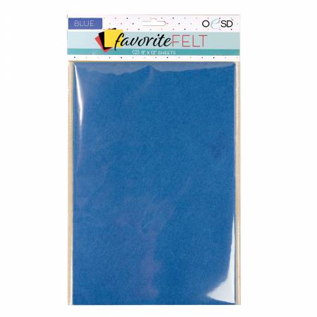 OESD Favorite Felt Blue 2pk