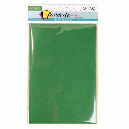 OESD Favorite Felt Green 2pk