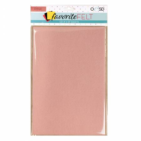 OESD Favorite Felt Pink 2pk