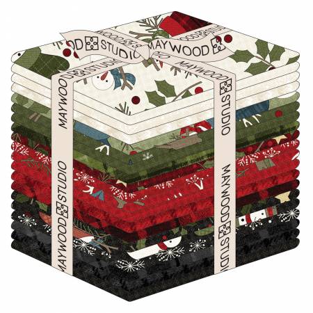 (20) Holly Jolly Flannel Fat Quarter Bundle