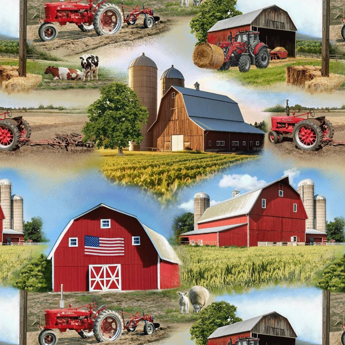 Farmall 2868-86 Red/Multi