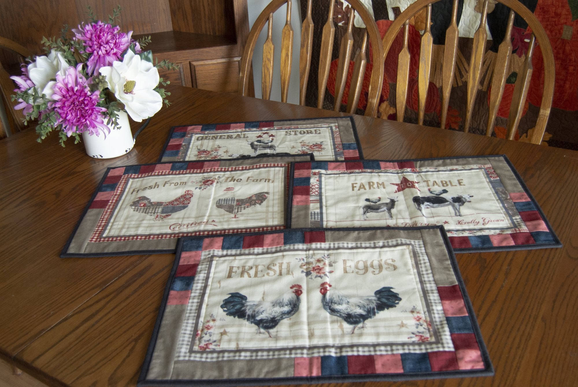 Farmhouse Placemat set of 4