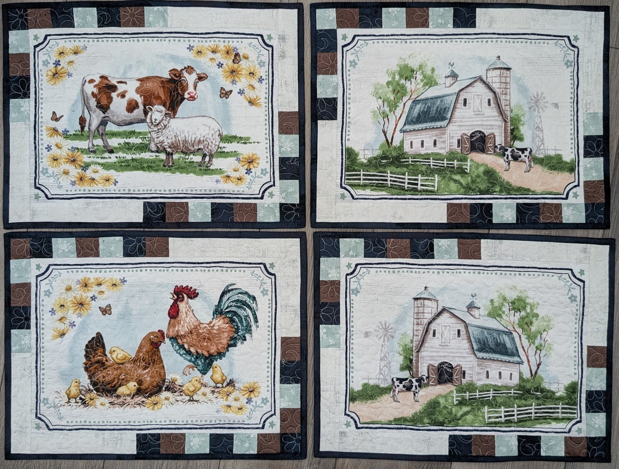 Friendly Farmstead Placemat Kit