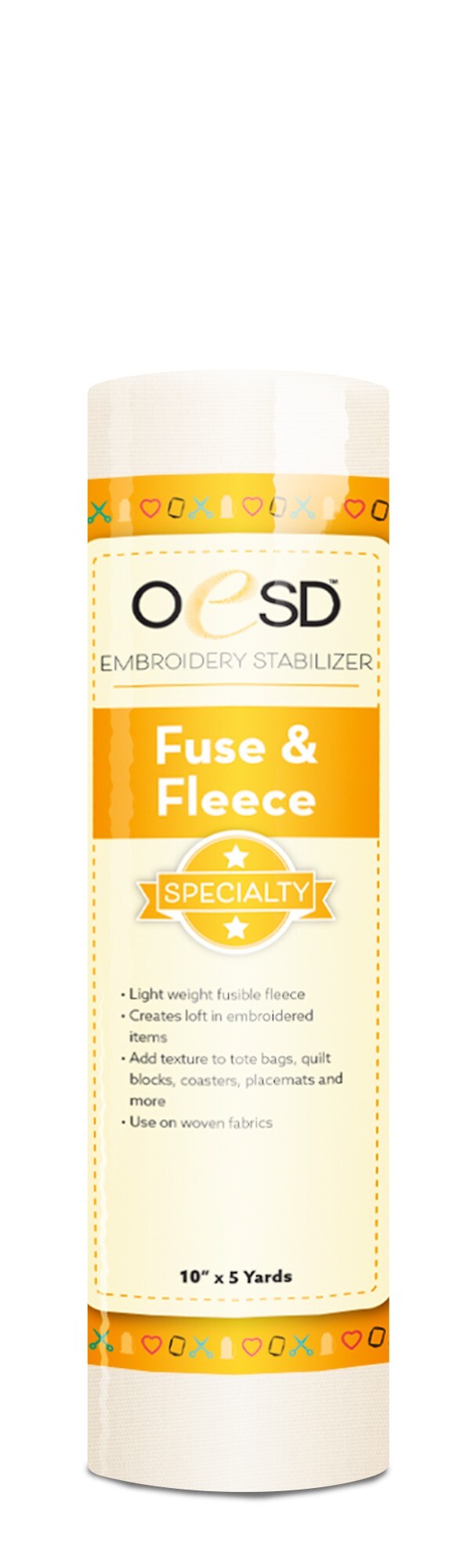 Fuse and Fleece - 10" x 5 yds