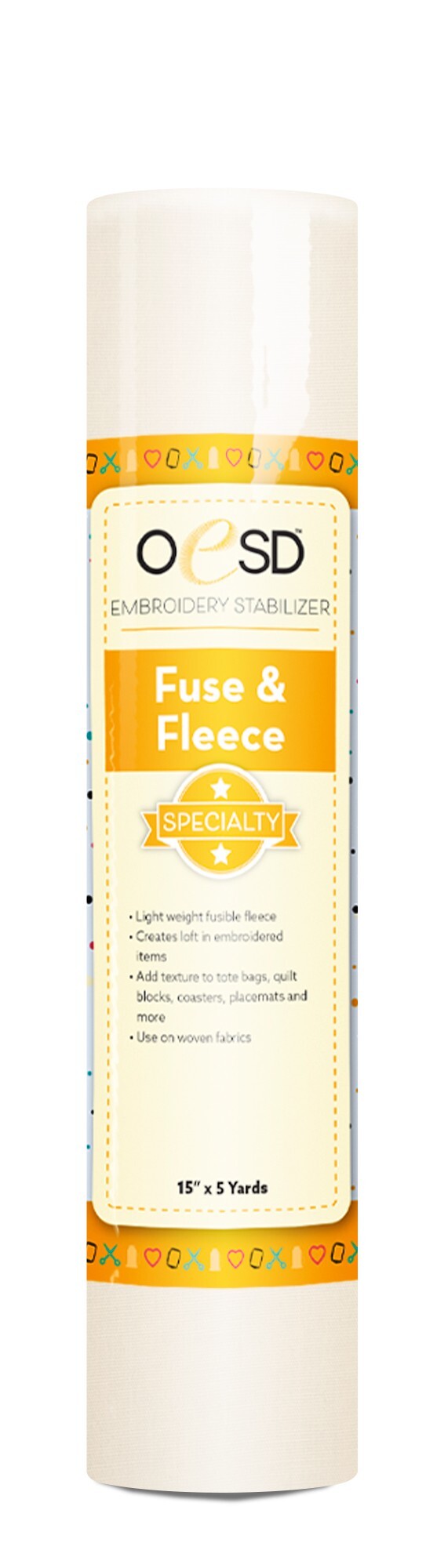 Fuse and Fleece - 15" x 5 yds