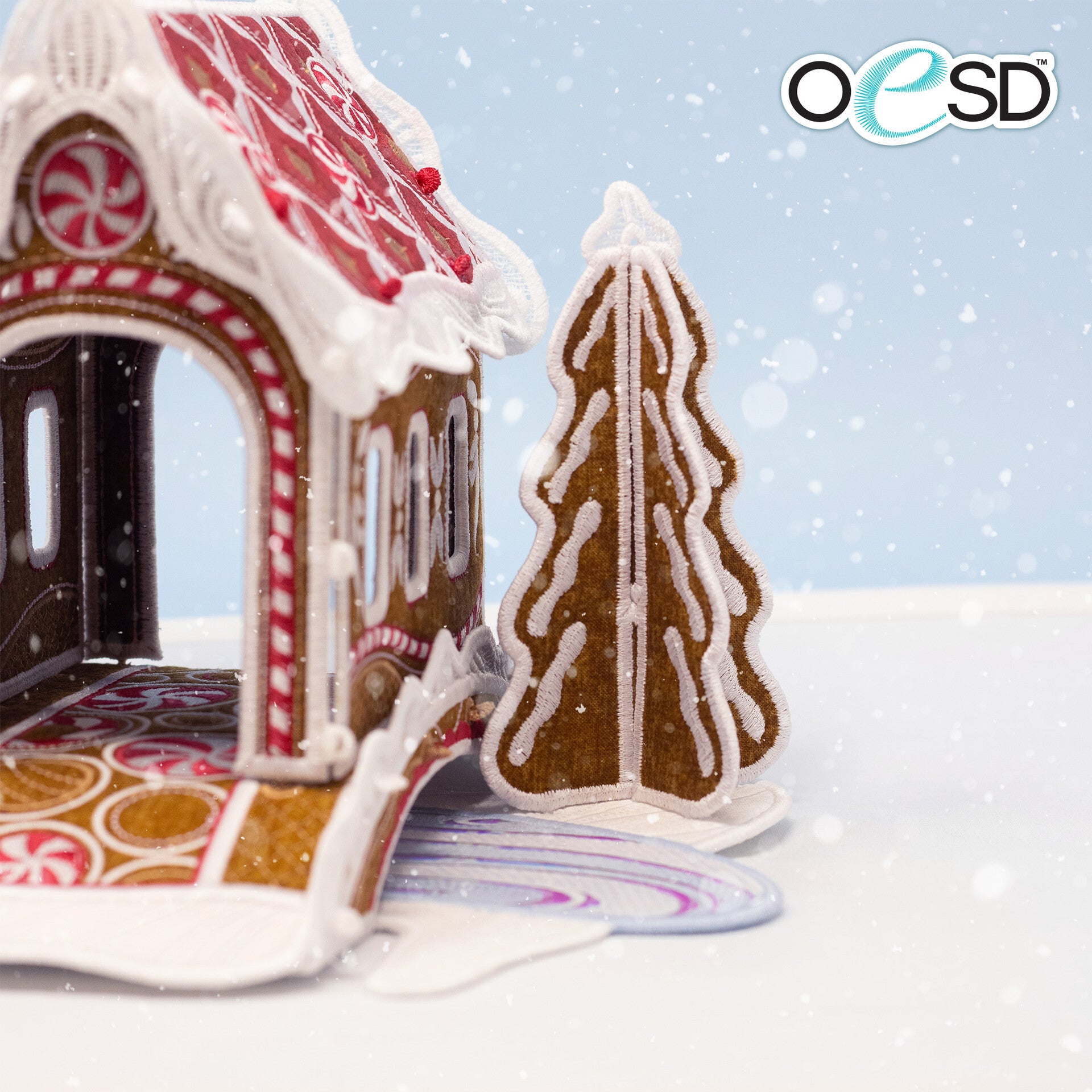 Gingerbread Village - Freestanding Bridge