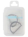 1" Flat D-Ring Nickel Set of 2 By Annie