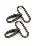 1" Swivel Hooks Gunmetal By Annie